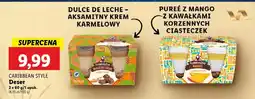 Lidl Deser puree z mango i kawałkami korzennych ciasteczek Caribbean Style oferta