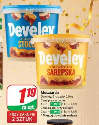 Dino Musztarda stołowa Develey oferta