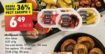 Biedronka Suszone pomidory z serkiem Donatello antipasti oferta