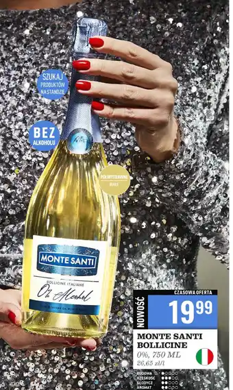 Biedronka Wino Monte Santi 0% oferta