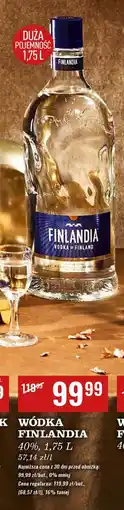Biedronka Wódka Finlandia Vodka Of Finland oferta