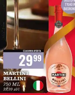 Biedronka Wino półsłodkie Martini Bellini Vine Peach oferta