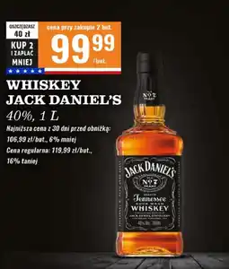 Biedronka Whiskey Jack Daniel's Old No. 7 oferta