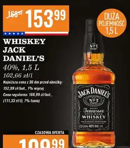 Biedronka Whiskey Jack Daniel's Old No. 7 oferta