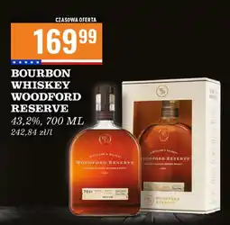 Biedronka Bourbon karton Woodford Reserve oferta