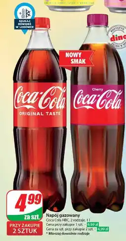Dino Napój Coca-Cola Cherry oferta