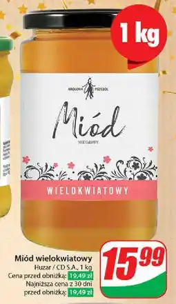 Dino Miód wielokwiatowy nektarowy Cd Królowa Pszczół oferta