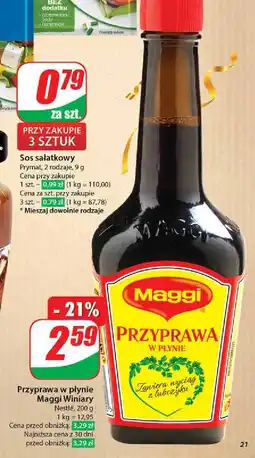 Dino Przyprawa w płynie Maggi oferta