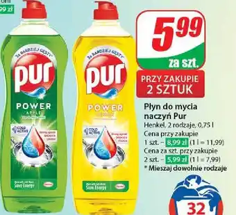 Dino Płyn do naczyń lemon Pur Power oferta