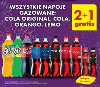 Biedronka Napój pomarańczowy Orango oferta