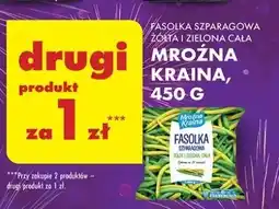 Biedronka Fasolka szparagowa żółta Mroźna Kraina oferta
