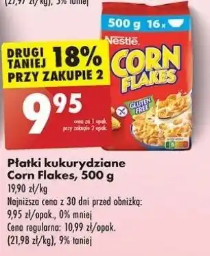 Biedronka Płatki śniadaniowe Corn Flakes (Nestle) oferta