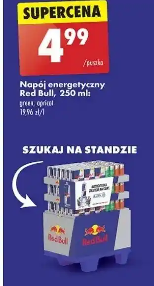 Biedronka Napój energetyczny Red Bull oferta