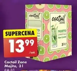 Biedronka Napój mojito Coctail Zone oferta