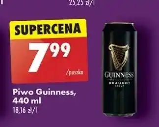 Biedronka Piwo Guinness Draught oferta