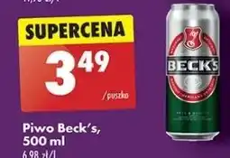 Biedronka Piwo Beck's Imported oferta