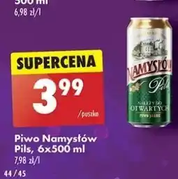 Biedronka Piwo Namysłów Pils oferta