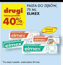 Biedronka Pasta do zębów dla dzieci 0-6 Elmex oferta