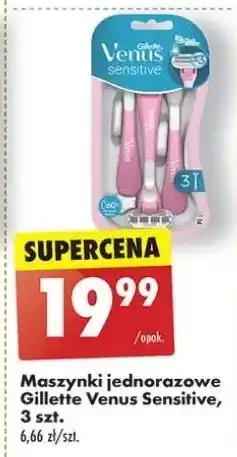 Biedronka Maszynki do golenia Gillette Venus Sensitive oferta