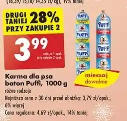 Biedronka Baton z drobiem Puffi oferta