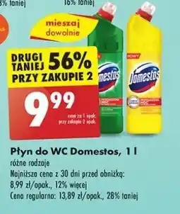 Biedronka Płyn do wc citrus fresh Domestos oferta