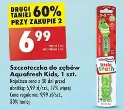 Biedronka Szczoteczka do zębów 3-5 Aquafresh Little Teeth oferta
