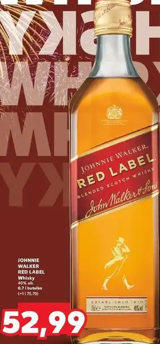 Kaufland Whisky Johnnie Walker Red Label oferta