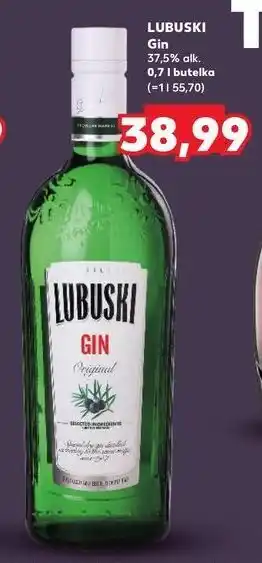 Kaufland Gin Lubuski oferta