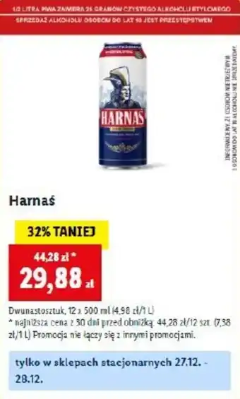 Lidl Harnaś oferta