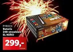 Lidl PYROCO Bateria 248-strzałowa EL NIÑO oferta