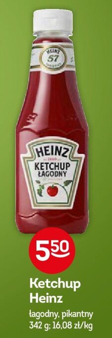 Żabka Ketchup Heinz 342g oferta