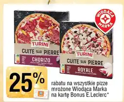 E.Leclerc Pizza royale Wiodąca Marka Turini oferta