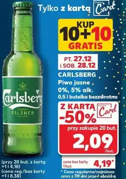 Kaufland Piwo Carlsberg oferta