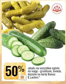 E.Leclerc Ogórek zielony oferta