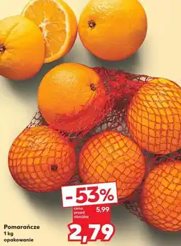 Kaufland Pomarańcze oferta