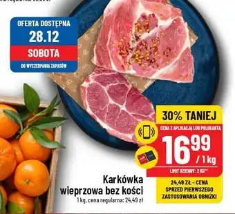 Polomarket Karkówka wieprzowa bez kości oferta