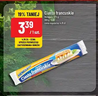 Polomarket Ciasto francuskie Henglein oferta