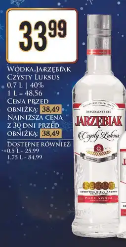 Dino Wódka Jarzębiak Czysty Luksus oferta
