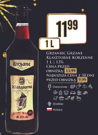 Dino Wino Grzane Klasztorne oferta