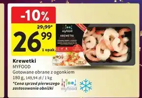Intermarche Krewetki Myfood oferta