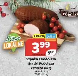 Delfin Szynka z Podolsza Smaki Podolsza oferta