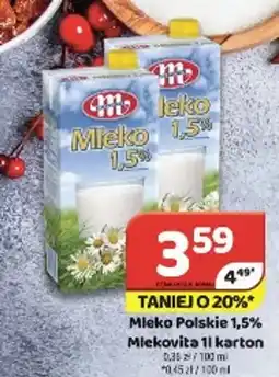 Delfin Mleko Polskie 1,5% Mlekovita oferta