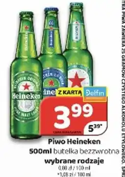 Delfin Piwo Heineken oferta