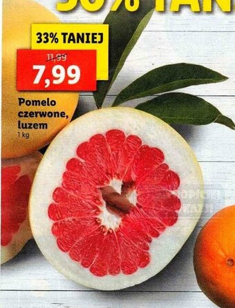 Lidl Pomelo czerwone 1kg oferta