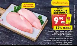 Biedronka Świeży filet z piersi kurczaka pakowany próżniowo Kraina Mięs oferta