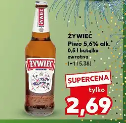 Kaufland Piwo Żywiec Jasne Pełne oferta