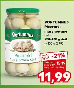 Kaufland Pieczarki marynowane całe Vortumnus oferta