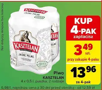 Globi Piwo Kasztelan Jasne Pełne oferta