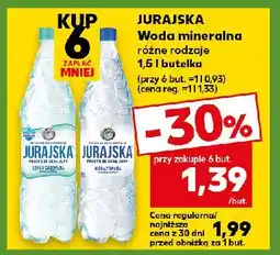 Kaufland Woda lekko gazowana Jurajska oferta