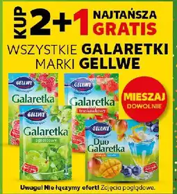 Kaufland Galaretka mango i jagoda Gellwe Duo oferta